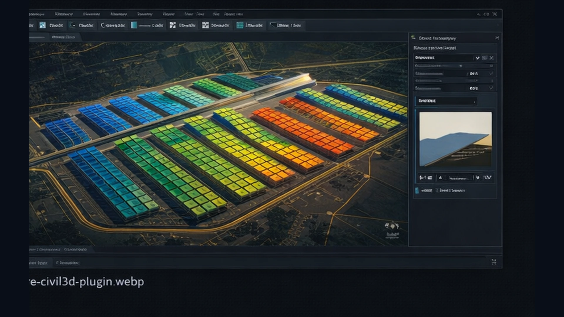 Equipment library browser showing modules, inverters, and trackers