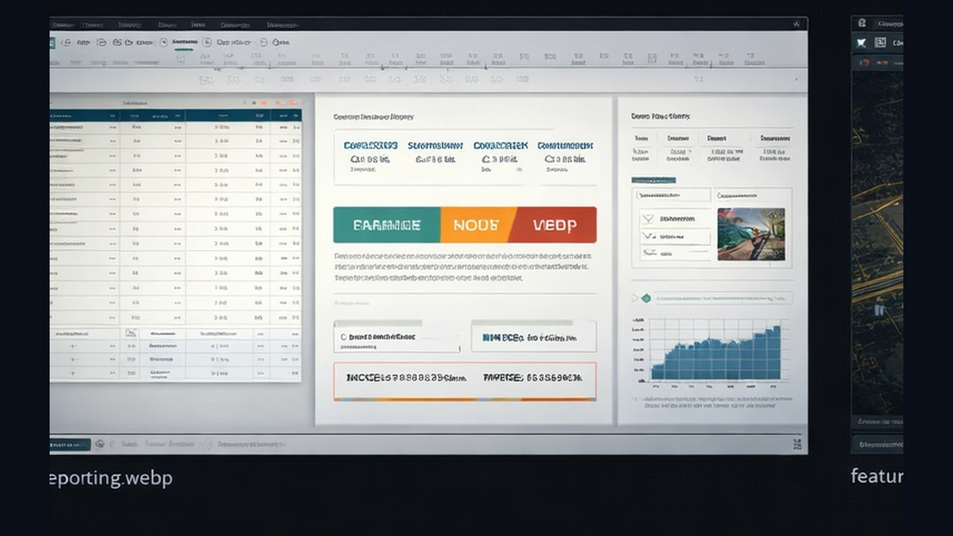 Financial reporting dashboard with BoQ and IRR analysis